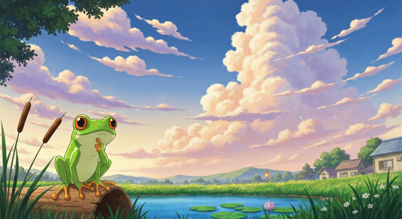 Sample illustration in Storybook Anime style